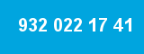 932 022 17 41 932 022 17 41